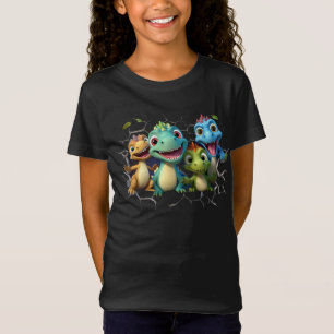 "Adsible Dinosaur Squad" T Shirt