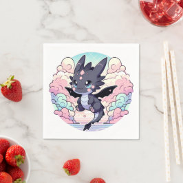 Adsible Dragon Baby Shower Pappersservett