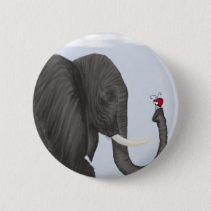 Adsible Elephant and Cute Ladybug Knapp