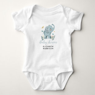 Adsible Elephant Blue Pojke Shower T Shirt
