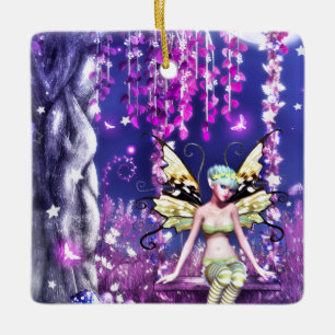 Adsible Fairy Julgransprydnad Keramik