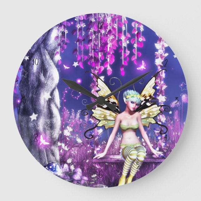 Adsible Fairy Stor Klocka (Framsida)