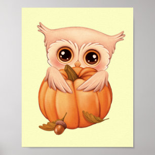 Adsible Fall Baby Uggla Poster