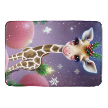 Adsible Fantasy Baby Giraffe with Holly