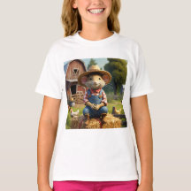 Adsible Farmer Mouse T-Shirt