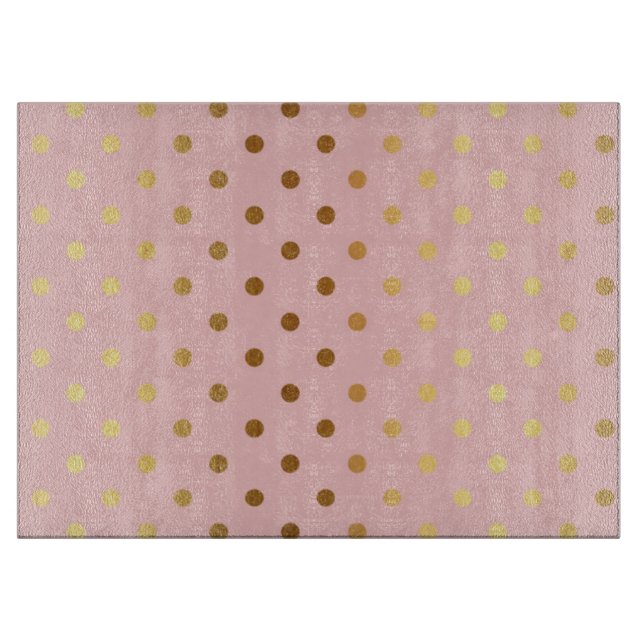Adsible Faux Guld Polka dots Flowers (Framsidan)