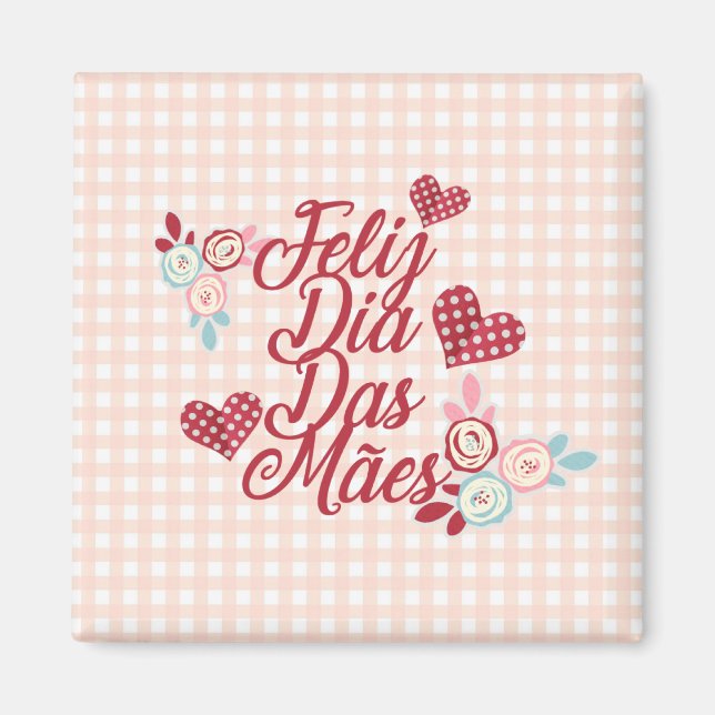Adsible Feliz Dia Das Mães | Magnet (Framsidan)