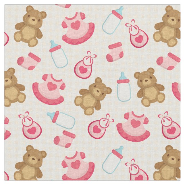 Adsible Flicka Fabric Tyg (Närbild)