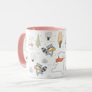 Adsible Forest Animals Mugg