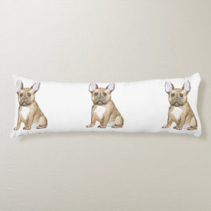 Adsible fransk bulkdog puppy kroppskudde