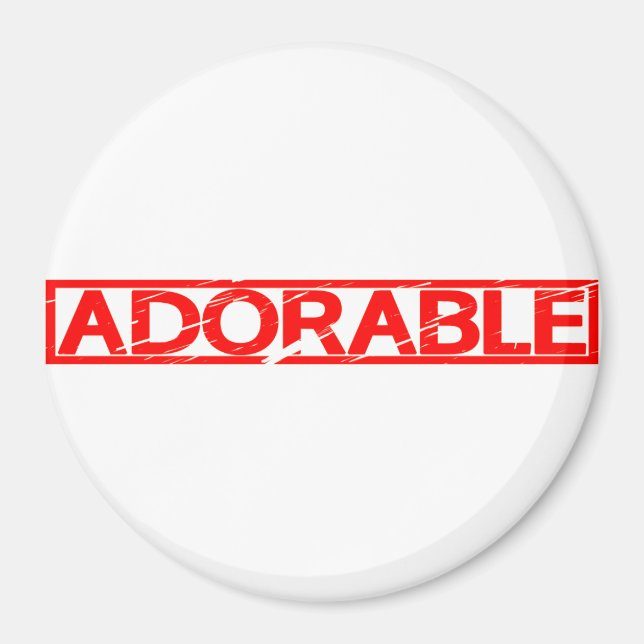 Adsible Frimärke Magnet (Framsidan)