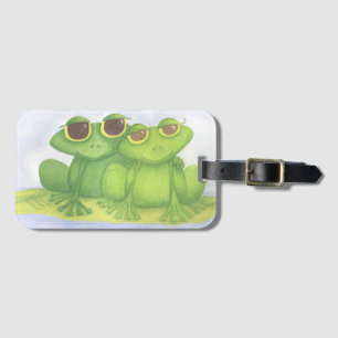 Adsible Frog Älskare Bagagebricka