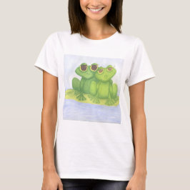 Adsible Frog Älskare T Shirt