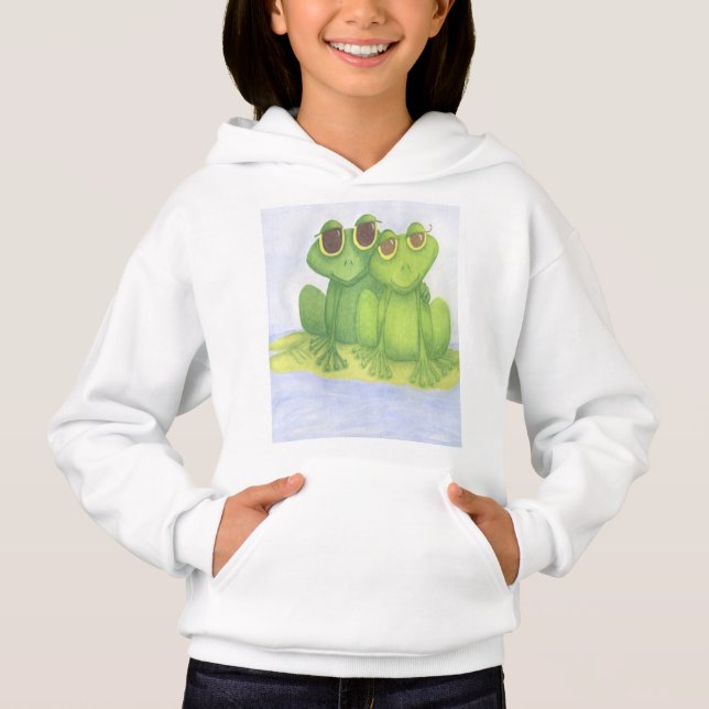 Adsible Frog Älskare T Shirt (Framsida)