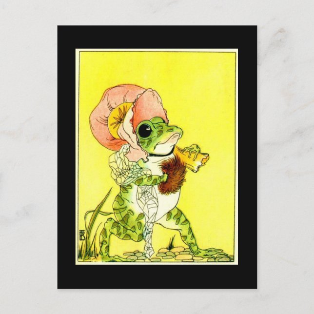 Adsible Frog Vykort (Framsida)