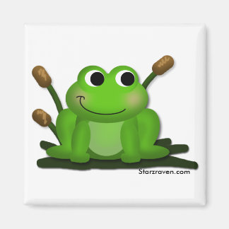 Adsible Froggy Square Magnet