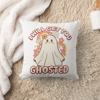 Adsible Funny Ghost - Cute Valentine Ghost Kudde