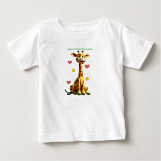"Adsible Giraffe Baby Tee" T Shirt