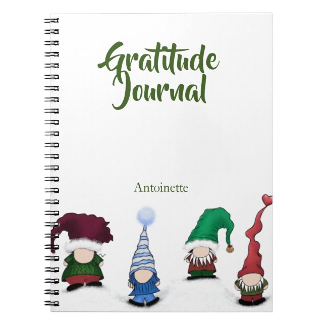 Adsible Gnome Posse Anteckningsbok (Framsidan)