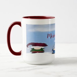 Adsible Gnome Posse Two-Tone Coffee Mugg