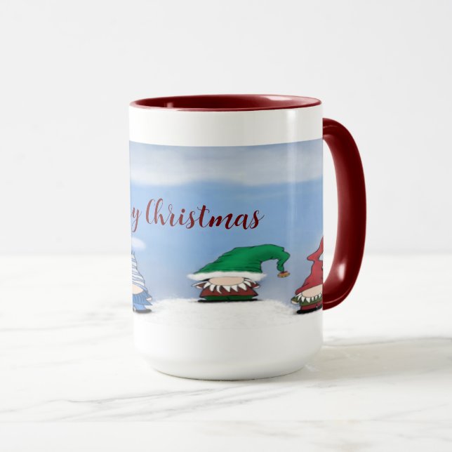 Adsible Gnome Posse Two-Tone Coffee Mugg (Framsida höger)