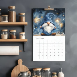Adsible Gnomes 2026 Single Page Kalender
