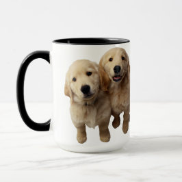 "Adsible Golden Retriever Puppies Mugg** Mugg