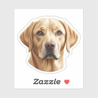 Adsible Golden Retriever Puppy Sticker - Cute Hund Klistermärken