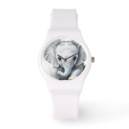 Adsible Grått Baby Elephant Armbandsur