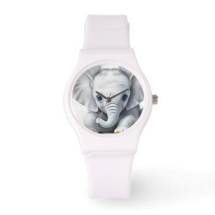 Adsible Grått Baby Elephant Armbandsur