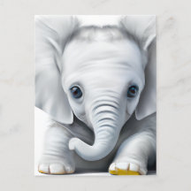 Adsible Grått Baby Elephant