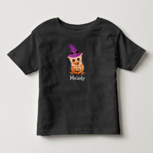 Adsible Halloween Baby Uggla Småbarn T-shirt
