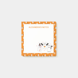 Adsible Halloween Trick eller Trema Spöken Post-it Block