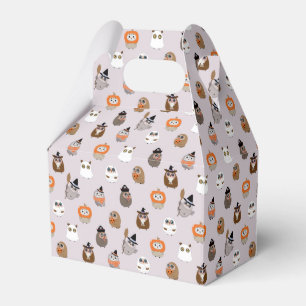 Adsible Halloween Uggla Mönster Presentaskar