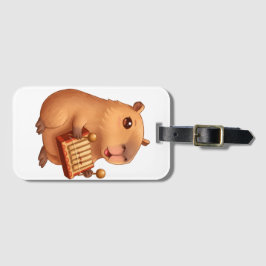 Adsible Hamster Rustic Straw Hat - LugLuggage Märk Bagagebricka