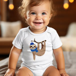 Adsible Hanukkah Sloth T Shirt<br><div class="desc">Festive personlig Hanukkah-design.</div>