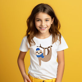 Adsible Hanukkah Sloth T Shirt