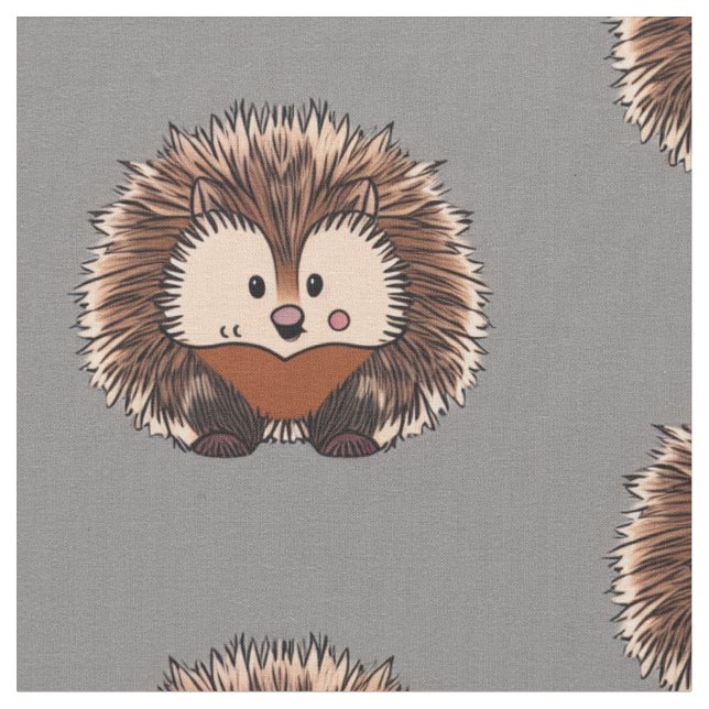 Adsible Hedgehog Fabric Tyg (Närbild)