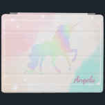 Adsible Holography Unicorn Magic Stars Ombre iPad Skydd<br><div class="desc">En dålig magisk enhörning. En elegant och en sofistikerad design.</div>