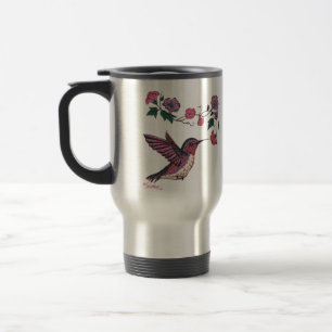 Adsible Hummingbird and Flowers Resemugg