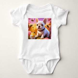 Adsible Hund Baby Shirt - Perfekt för Djurälskare T