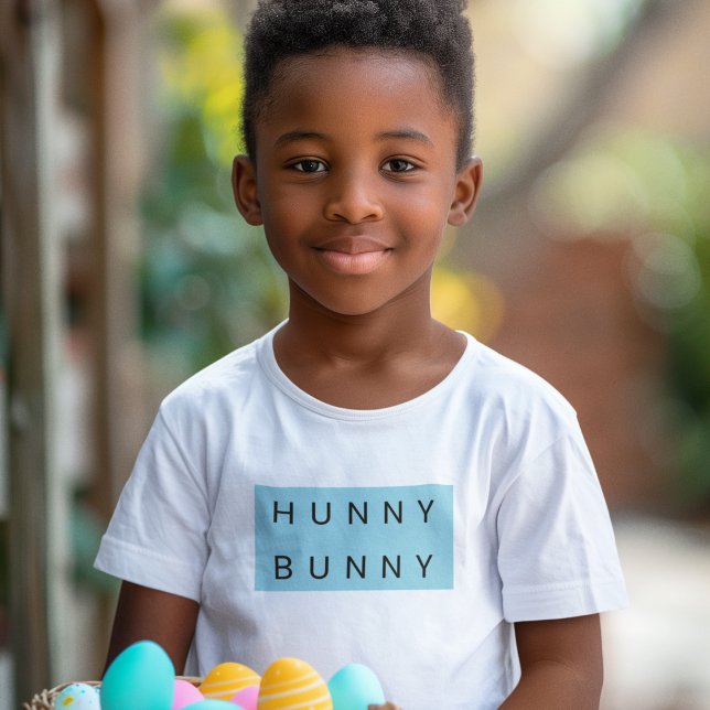 Adsible Hunny Bunny Kids Påsk T Shirt (Skapare uppladdad)