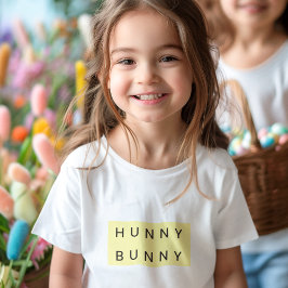 Adsible Hunny Bunny Kids Påsk T Shirt