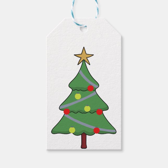 Adsible Julgran Presentetikett (Framsidan)