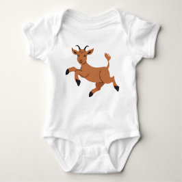 Adsible Jumping Goat Kid T Shirt
