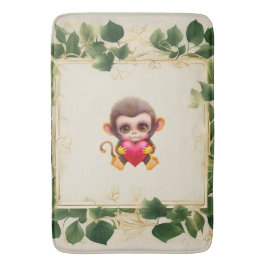 Adsible Jungle Valentine Monkey Badrumsmatta