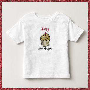 Adsible Kärlek Muffin T Shirt