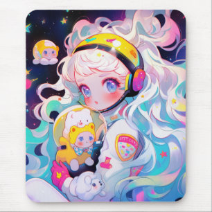 Adsible Kawaii Anime Girl in Space Musmatta