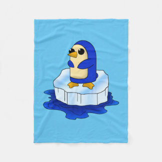 Adsible Kawaii Baby Penguin Fleecefilt
