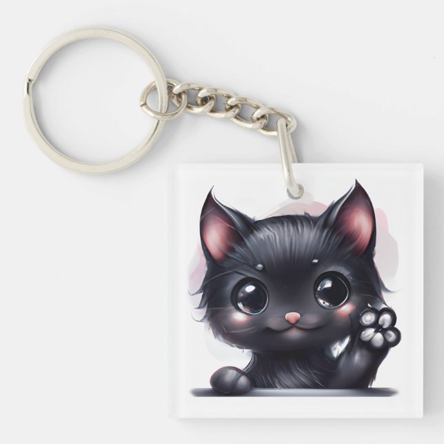 Adsible Kawaii Black Cat (Framsidan)
